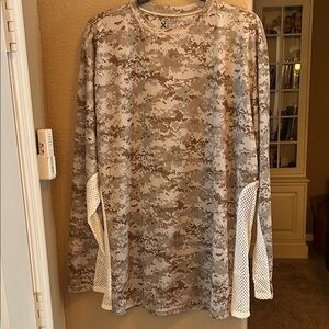 Camouflage Long Sleeve Shirt
